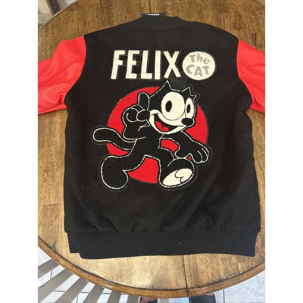 FELIX THE CAT Varsity jacket Size Small Embroidered NWT - Picture 9 of 9